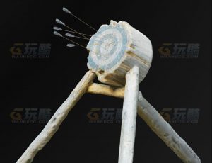玩酷CG网—箭靶Blender模型