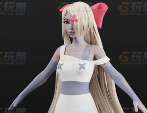 玩酷CG网—维姬Blender模型