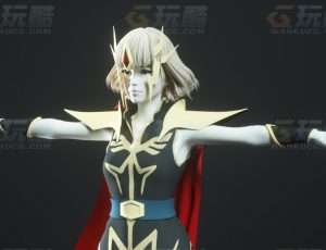 玩酷CG网—机动战士哈曼卡恩C4D模型