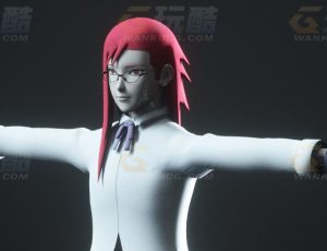 玩酷CG网—火影忍者香麟C4D模型