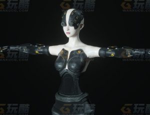 玩酷CG网—超级改造人C4D模型