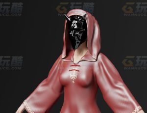 玩酷CG网—送使者Blender模型