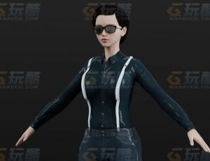 玩酷CG网—时尚经理Blender模型