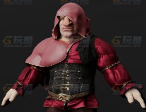 玩酷CG网—魔族小矮人Blender模型