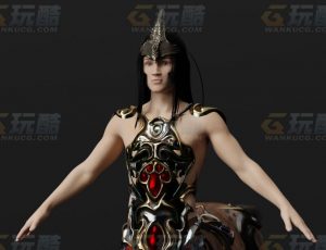 玩酷CG网—人马兽士兵Blender模型