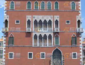 玩酷CG网—西式大别墅Blender模型