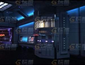 玩酷CG网—科技实验基地Blender模型