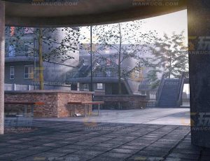 玩酷CG网—工业园区Blender模型