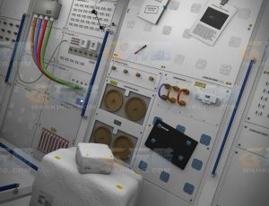 玩酷CG网—太空航天仓内室Blender模型