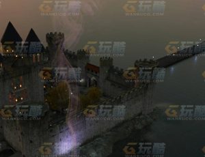 玩酷CG网—超时空城堡Blender模型