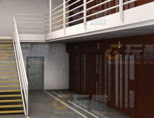 玩酷CG网—监狱Blender模型