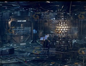 玩酷CG网—科幻能量反应室Blender模型