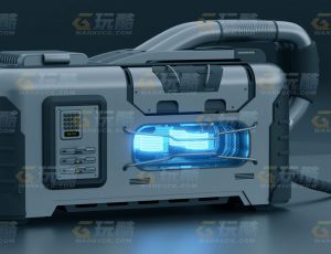 玩酷CG网—科幻硬表面道具2Blender模型