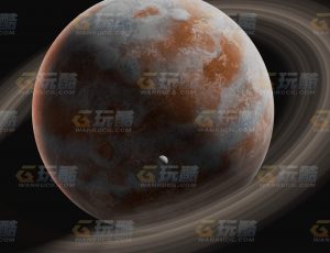 玩酷CG网—土星Blender模型