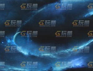 玩酷CG网—蓝色银河系Blender模型