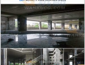 玩酷CG网—158张废弃停车场高清参考图片合集