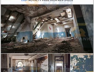 玩酷CG网—177张废弃室内房间高清参考图片合集