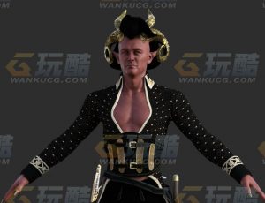 玩酷CG网—恶魔剑客Blender模型
