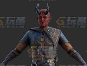 玩酷CG网—恶魔长老Blender模型