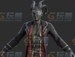 玩酷CG网—恶魔先生Blender模型