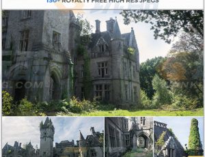 玩酷CG网—143张杂草丛生的城堡高清参考图片合集