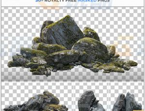 玩酷CG网—31张岩石与石头高清参考图片合集