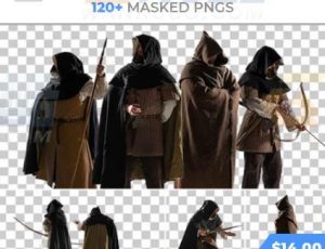 玩酷CG网—123张披风游骑兵高清参考图片合集