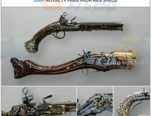 玩酷CG网—218张古董枪械高清参考图片合集