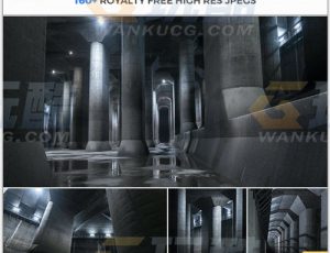 玩酷CG网—162张科技宏伟地下设施高清参考图片合集