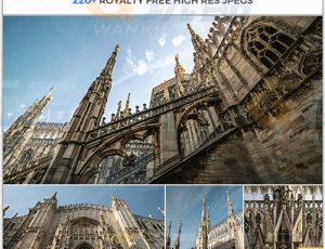 玩酷CG网—226张米兰大教堂高清参考图片合集