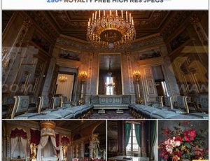 玩酷CG网—258张欧洲宫殿皇家庄园奢华室内装饰高清参考图片合集