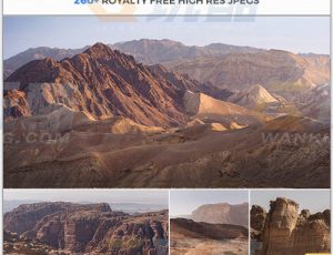 玩酷CG网—264张埃拉特沙漠高清参考图片合集