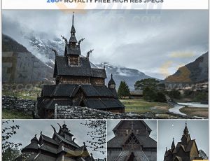 玩酷CG网—267张维京建筑高清参考图片合集
