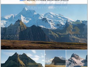 玩酷CG网—386张冰岛山脉高清参考图片合集