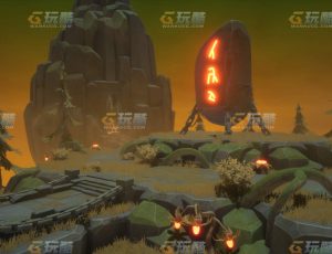 玩酷CG网—风格化卡通奇幻场景UE4模型素材