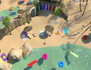 玩酷CG网—欧式壁炉配件Blender模型