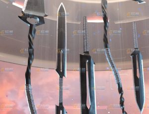 玩酷CG网—黑暗武器Blender模型