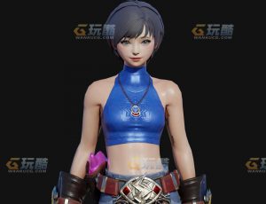 玩酷CG网—拳击手Blender模型