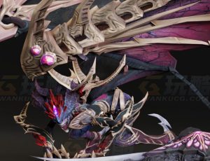 玩酷CG网—恶魔女王Blender模型