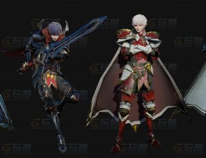 玩酷CG网—帅气的勇士Blender模型