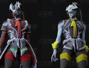 玩酷CG网—外星特工战士Blender模型