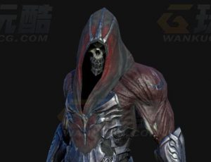 玩酷CG网—地狱猎人Blender模型