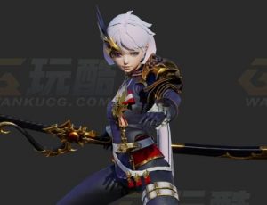 玩酷CG网—日本女武士Blender模型