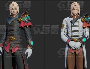 玩酷CG网—皇家礼仪官Blender模型