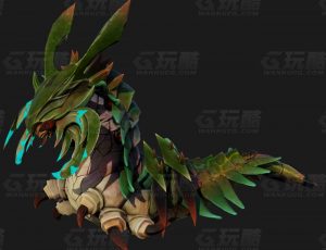 玩酷CG网—虫怪Blender模型