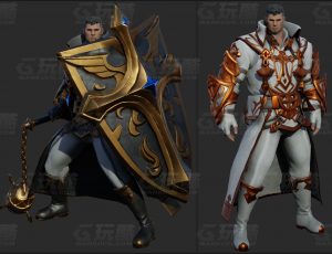 玩酷CG网—圣骑士Blender模型