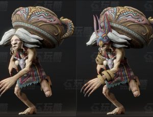 玩酷CG网—盗贼Blender模型