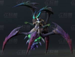 玩酷CG网—变异怪物Blender模型