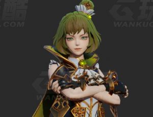 玩酷CG网—酷拽小王子Blender模型