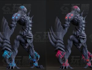 玩酷CG网—变种异形Blender模型